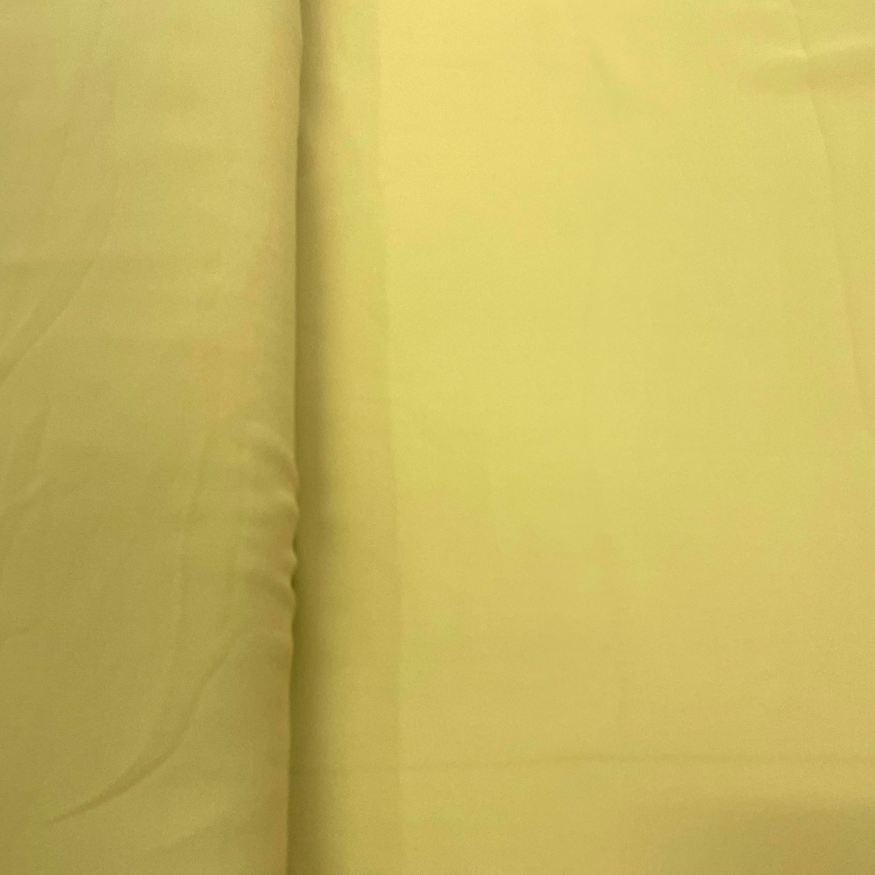 Khaki Solid Georgette Fabric - TradeUNO