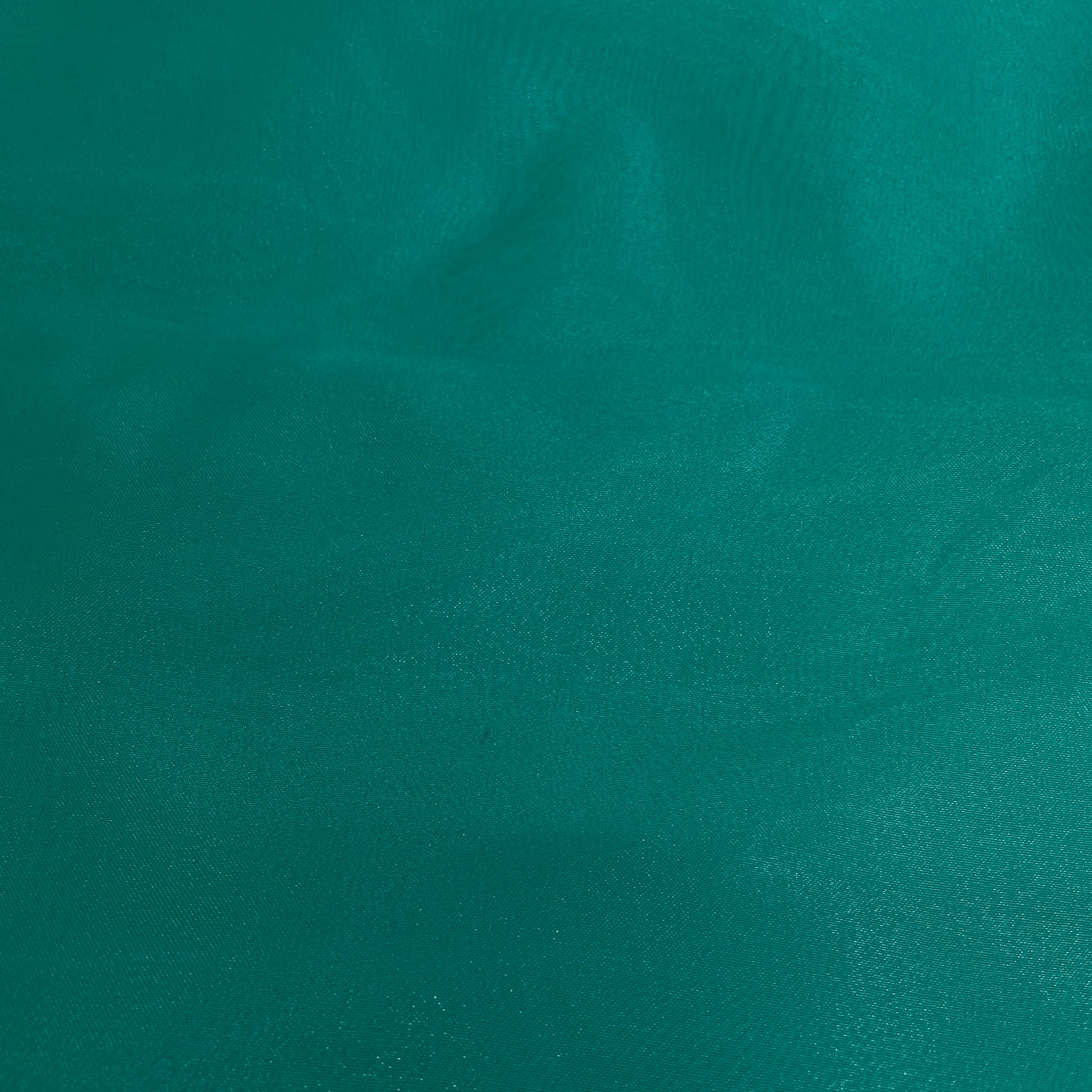 Sea Green Solid Organza Tissue Fabric - TradeUNO