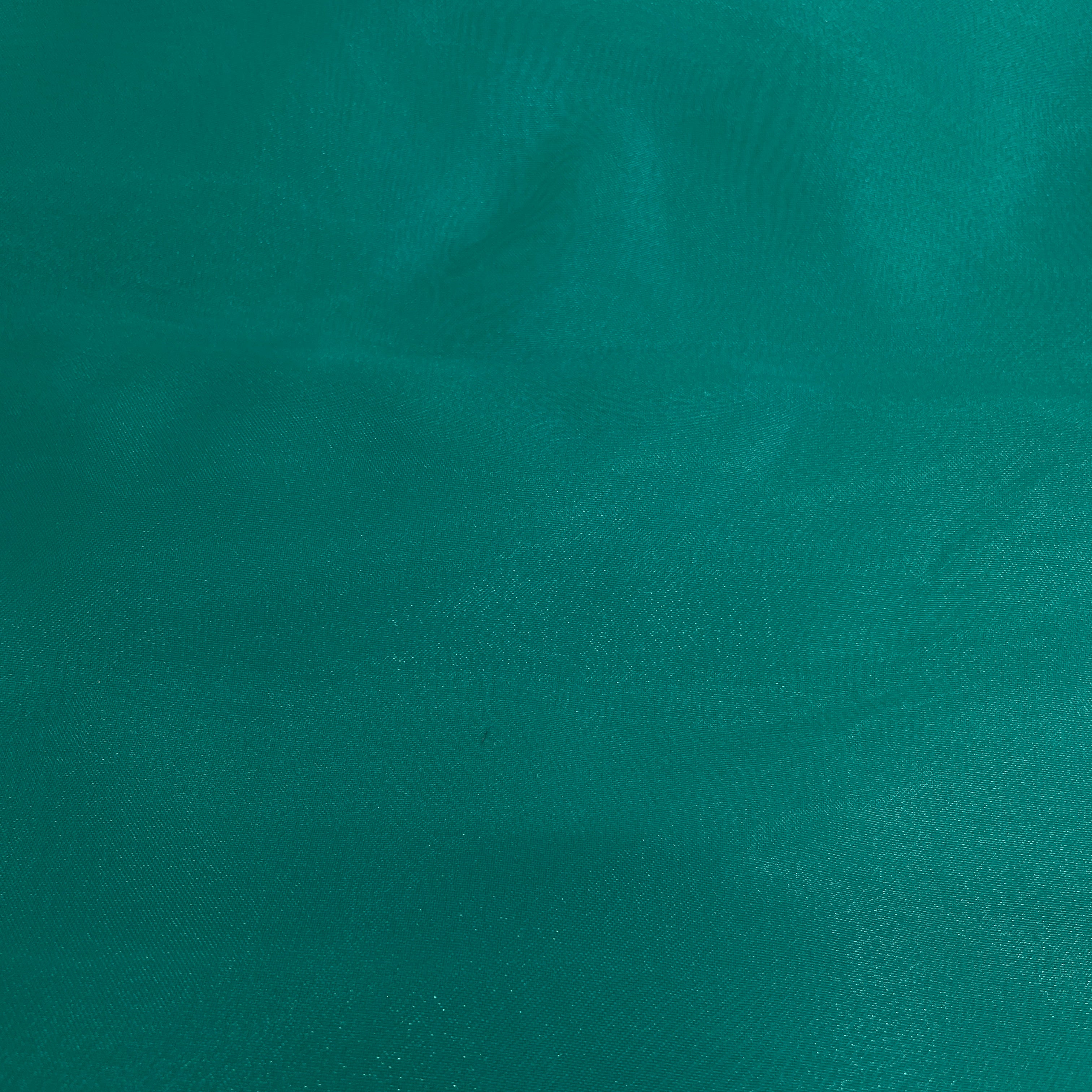 Sea Green Solid Organza Tissue Fabric - TradeUNO