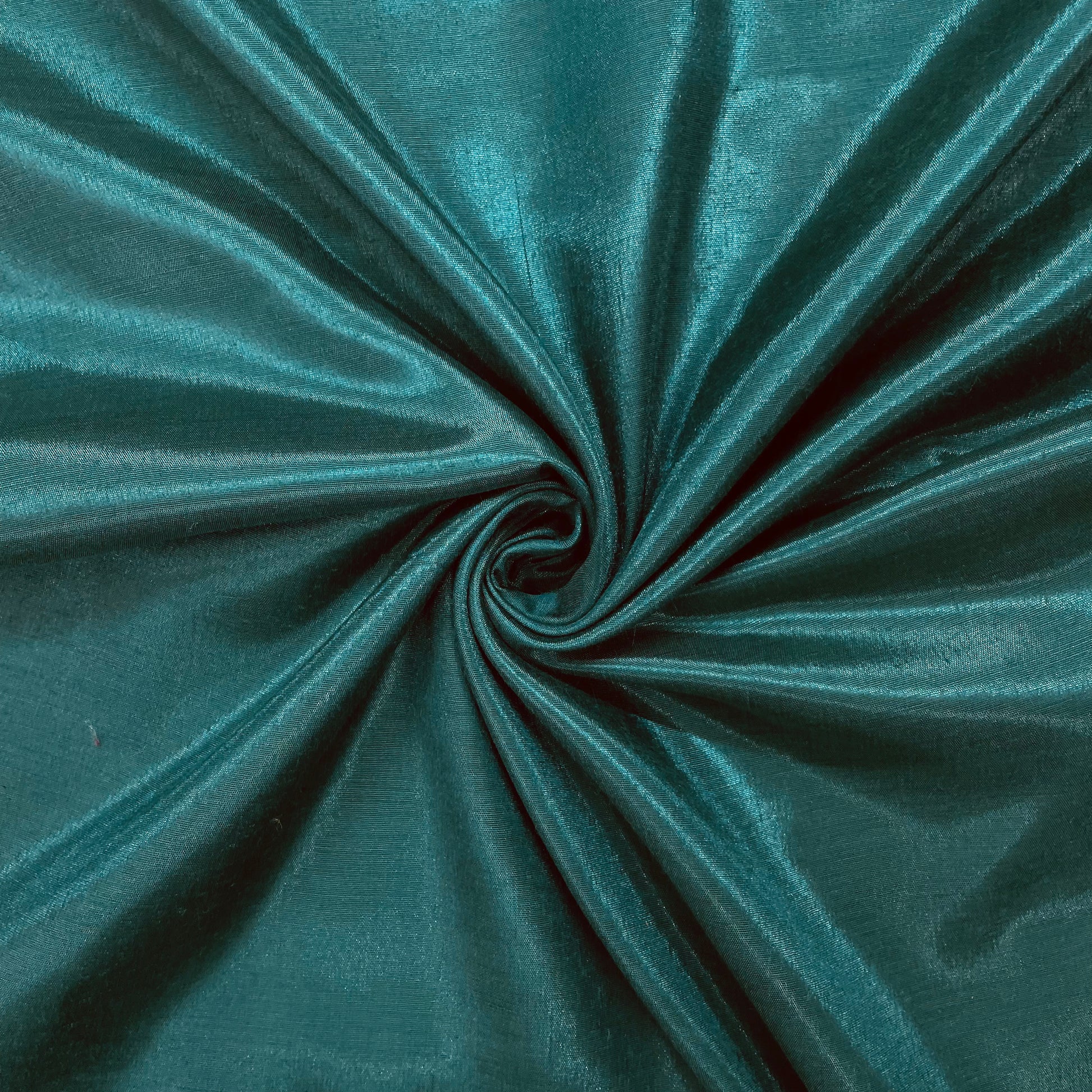 Teal Green Solid Santoon Fabric - TradeUNO