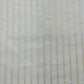 White with Gold Lurex Dyeable Organza Fabric