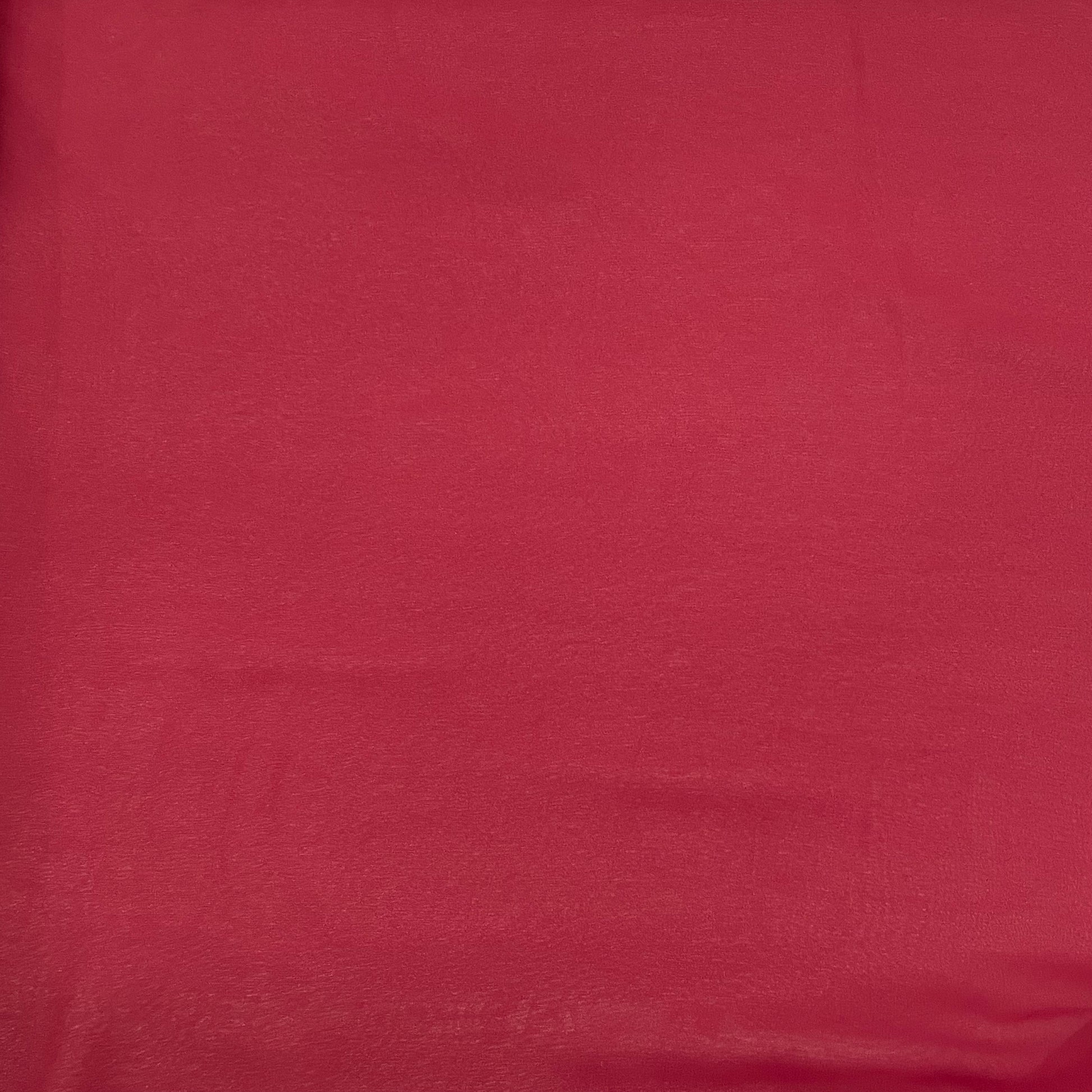 Red Maroon Solid Georgette Fabric - TradeUNO