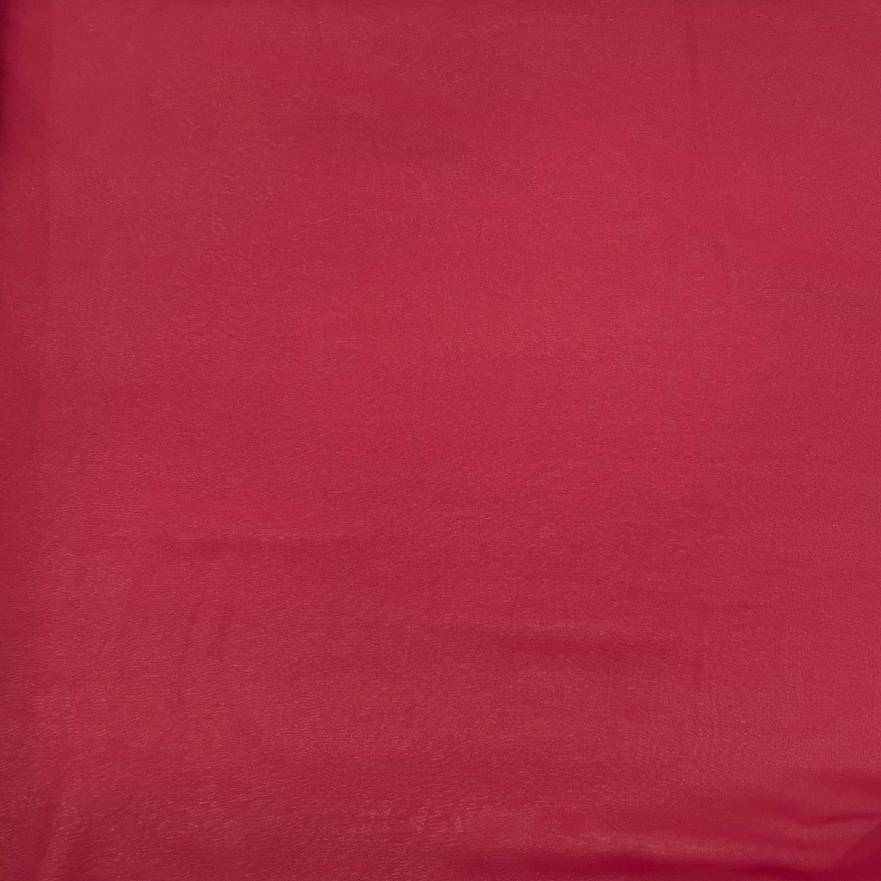Red Maroon Solid Georgette Fabric - TradeUNO
