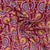 Red Maroon Blue Ajrakh Print Cotton Fabric - TradeUNO