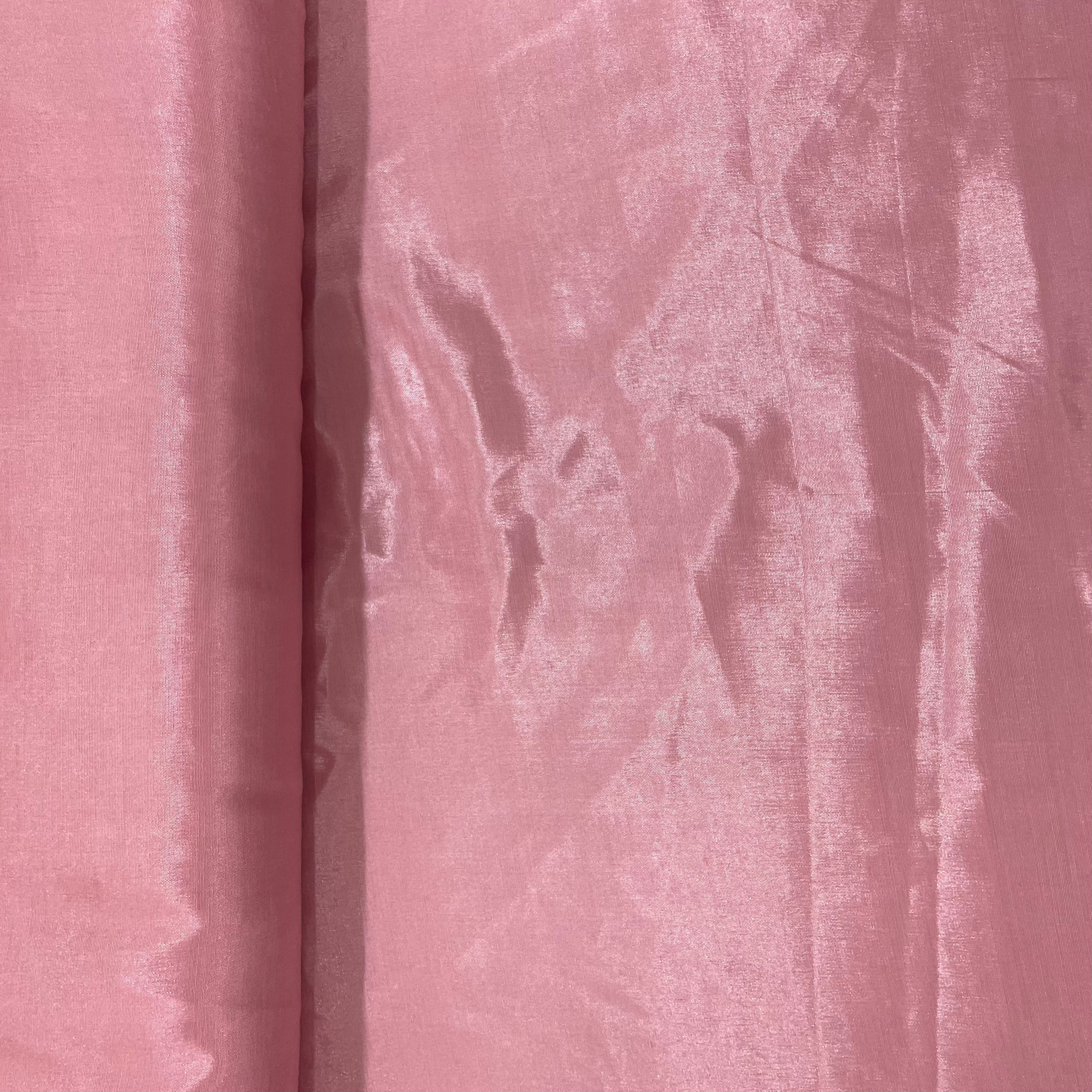 Peach Solid Santoon Fabric - TradeUNO