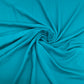 Teal Blue Solid Georgette Fabric - TradeUNO