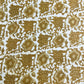 Dark Yellow & White Floral Print Cotton Fabric - TradeUNO