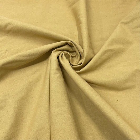 Mustard solid Canvas Fabric