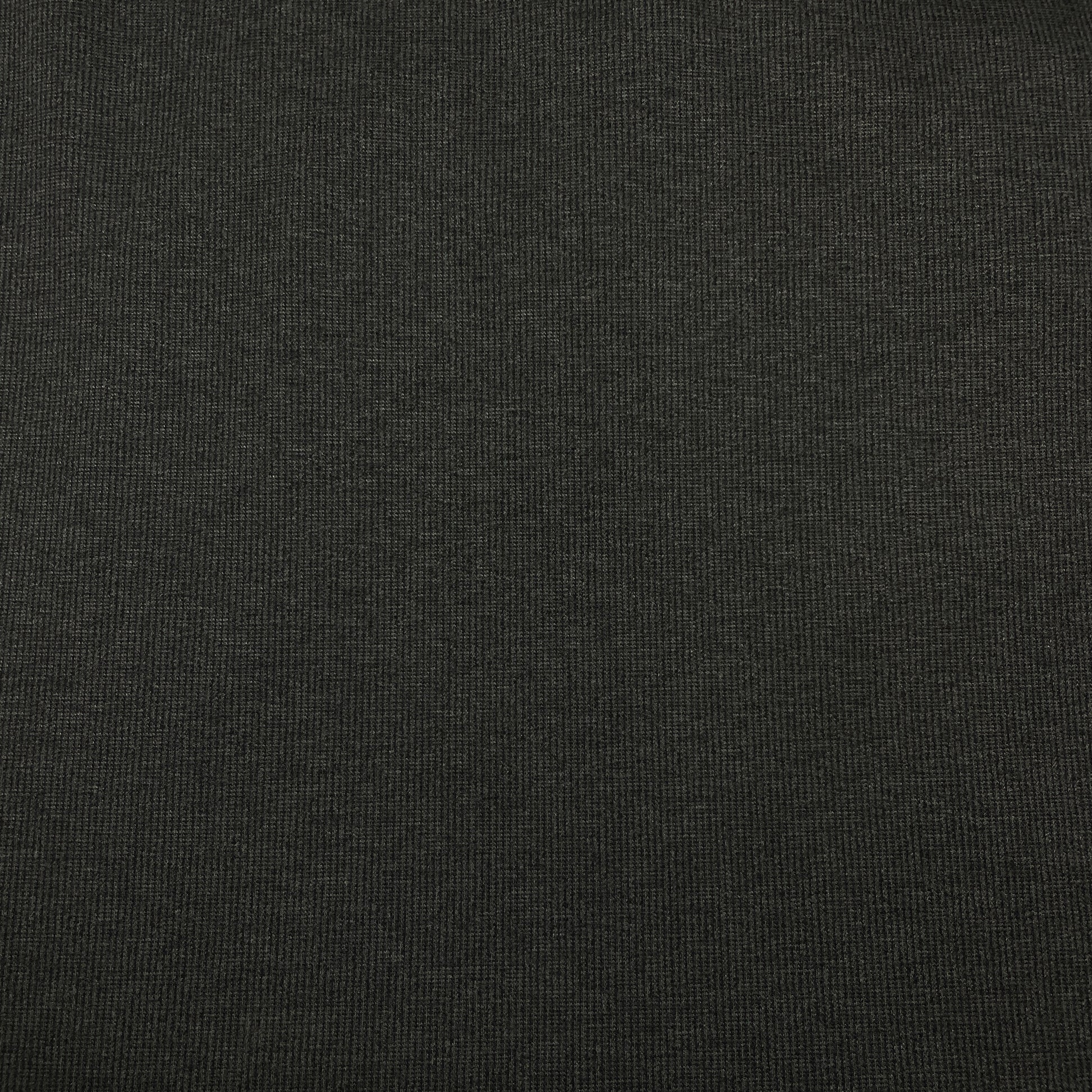 Black Stripe Woollen Suiting Fabric