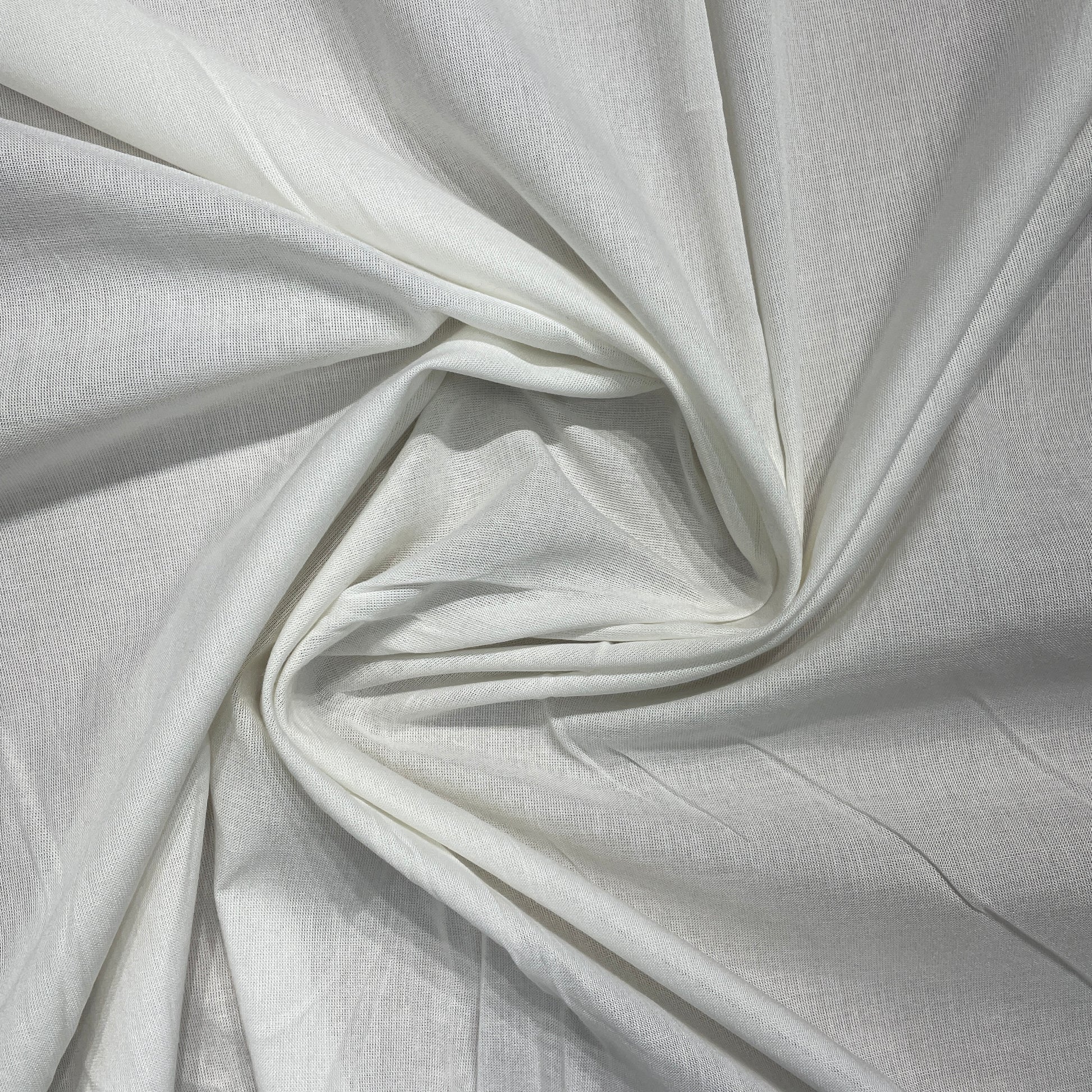 Off White 30x30/68x58-63"Rayon Liva Eco - TradeUNO