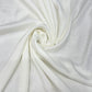 White Solid Dyeable Santoon Fabric - TradeUNO