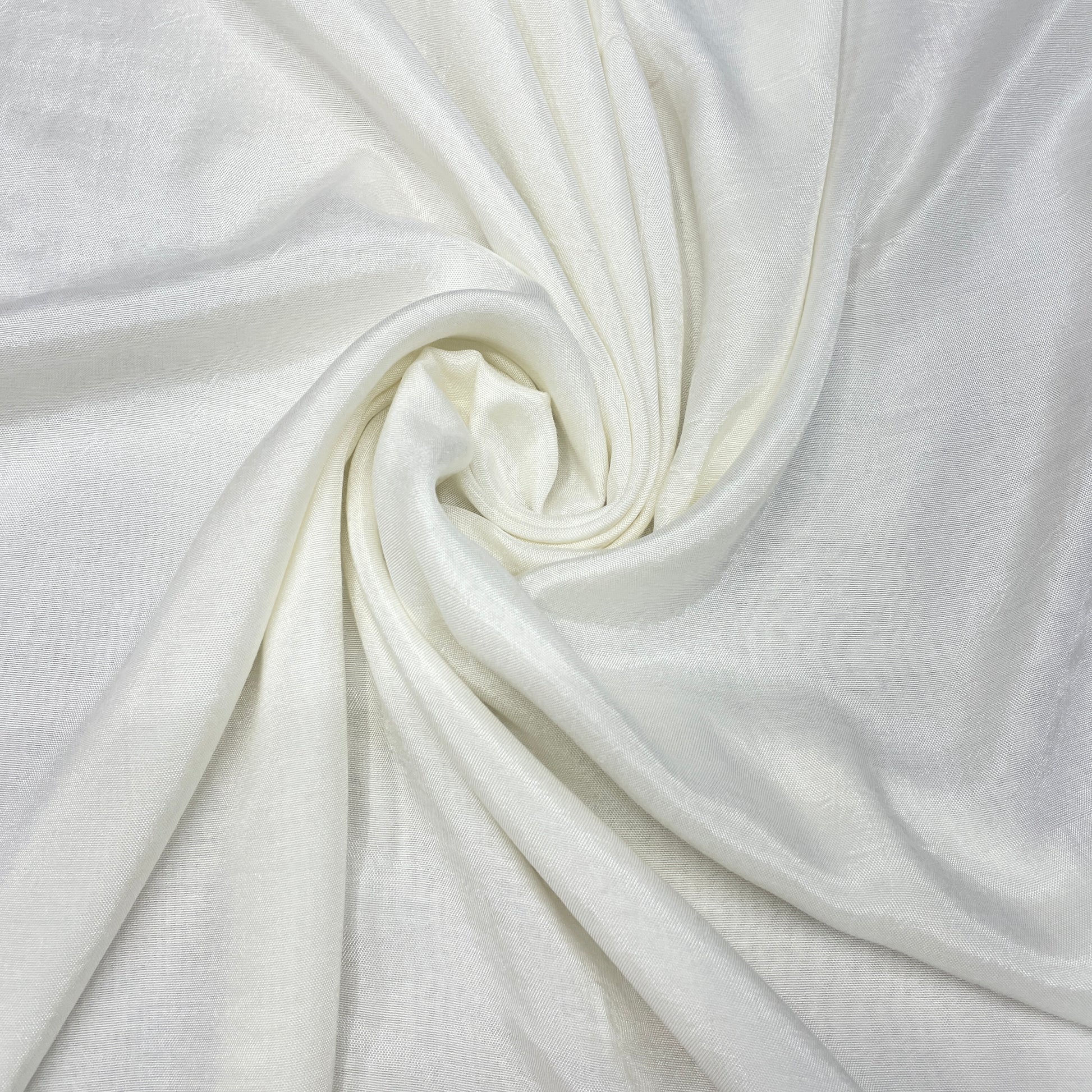 White Solid Dyeable Santoon Fabric - TradeUNO