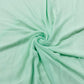 Light Green Solid Georgette Fabric - TradeUNO