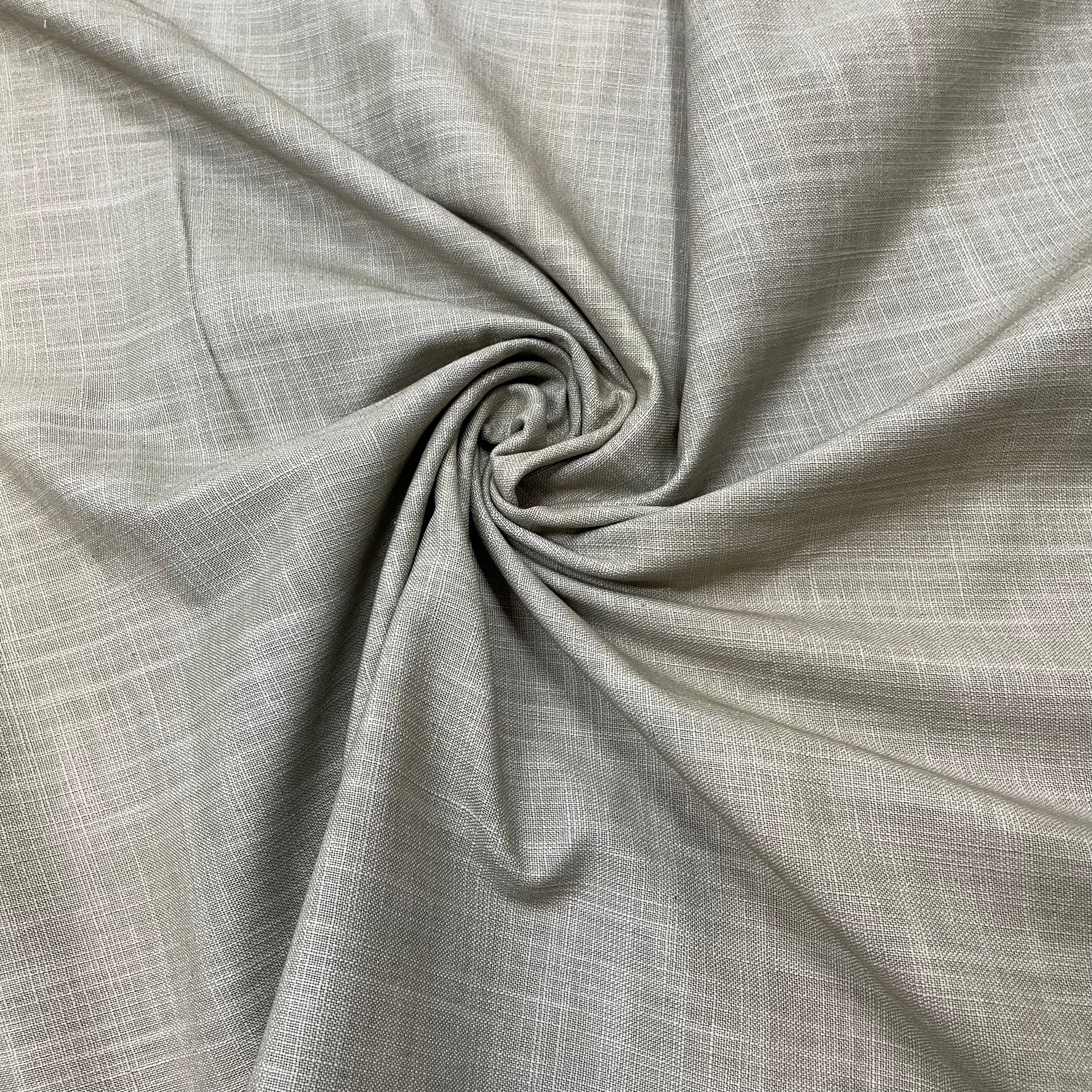Light Grey Solid Sheeting Fabric ,52 inches - TradeUNO