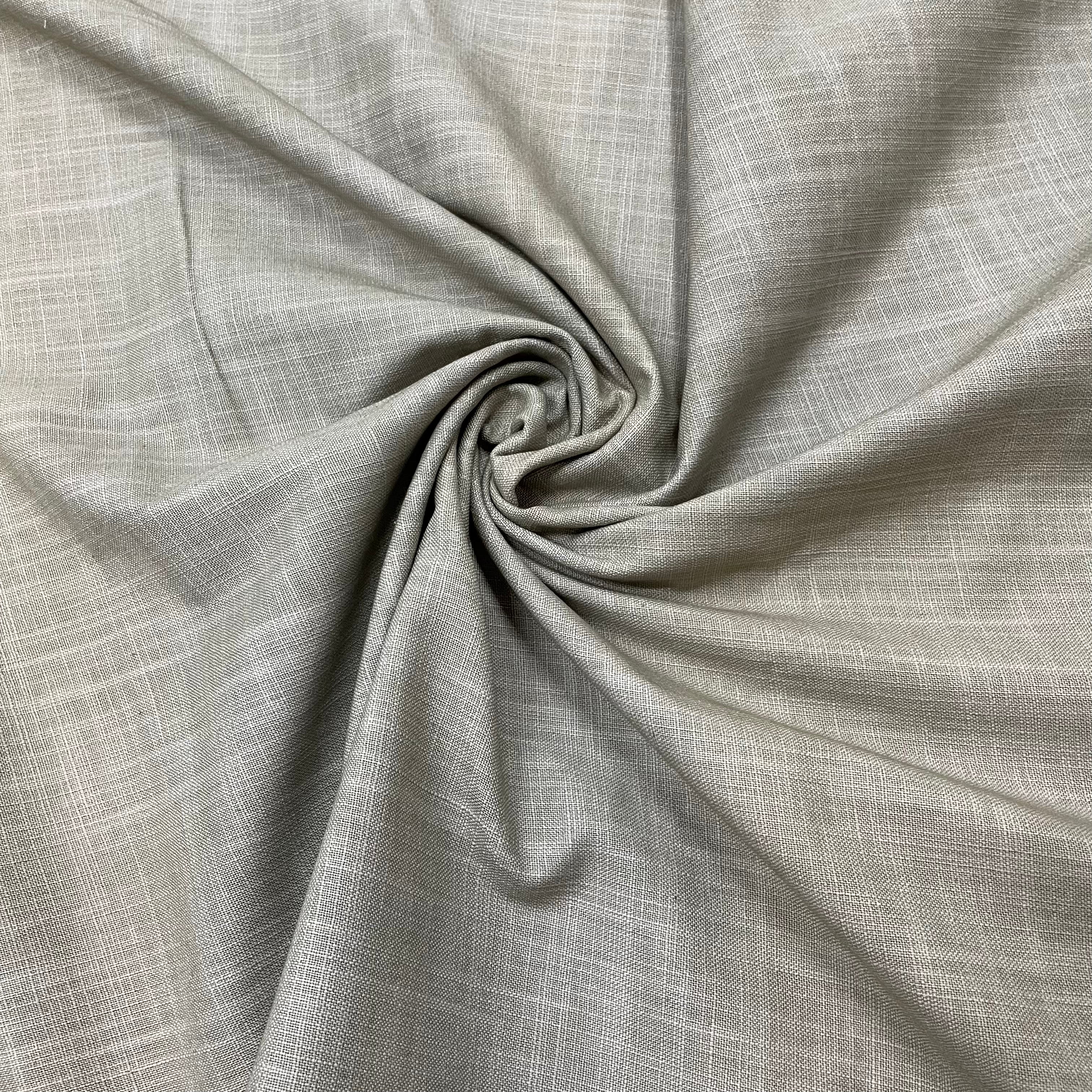Light Grey Solid Sheeting Fabric ,52 inches - TradeUNO