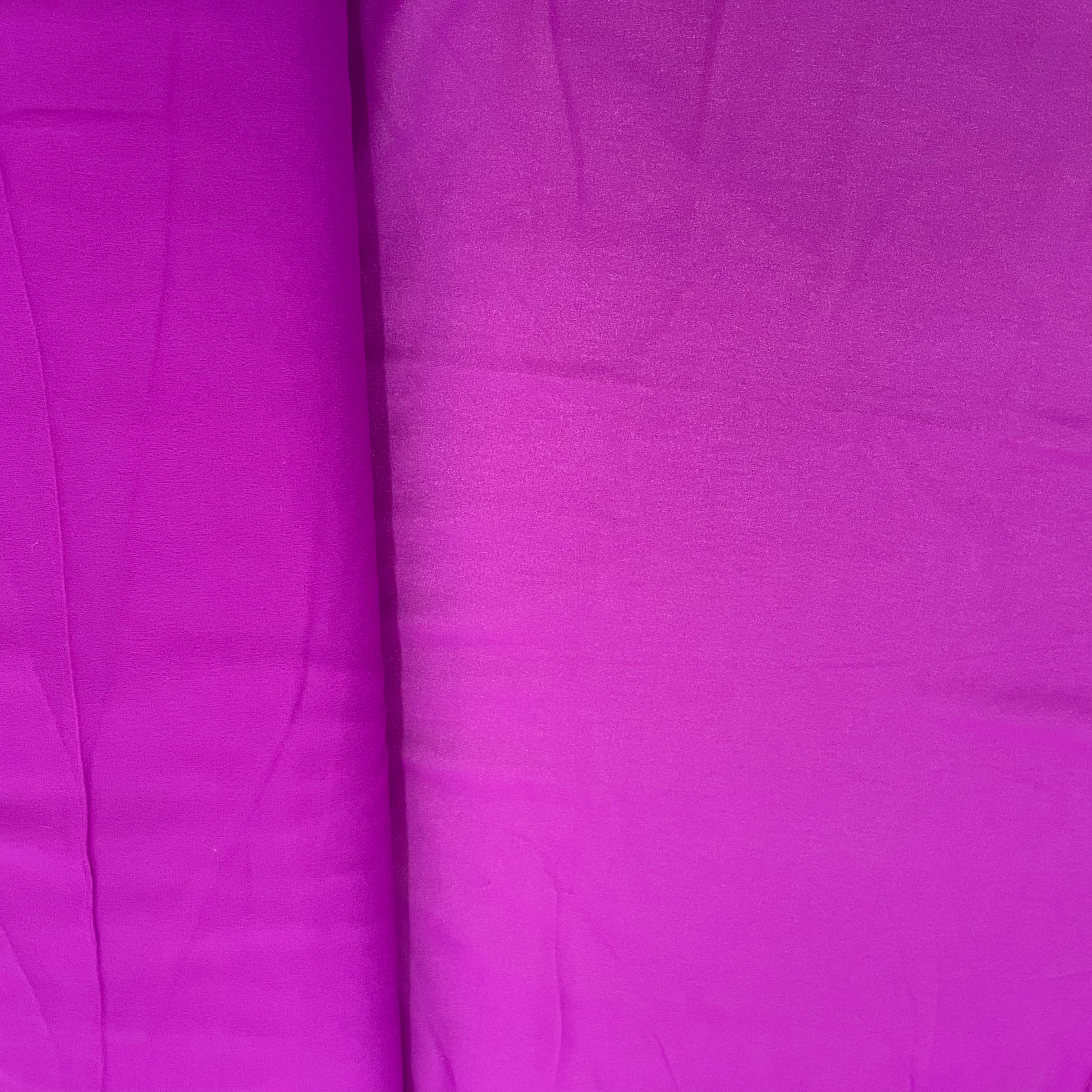 Purple Solid Georgette Fabric - TradeUNO