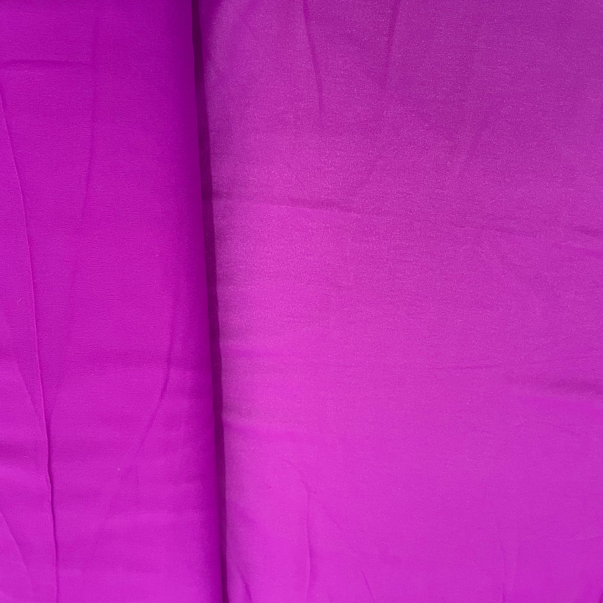 Purple Solid Georgette Fabric - TradeUNO