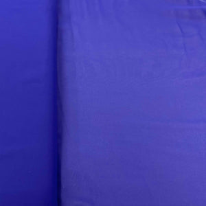 Dark Blue Solid Georgette Fabric