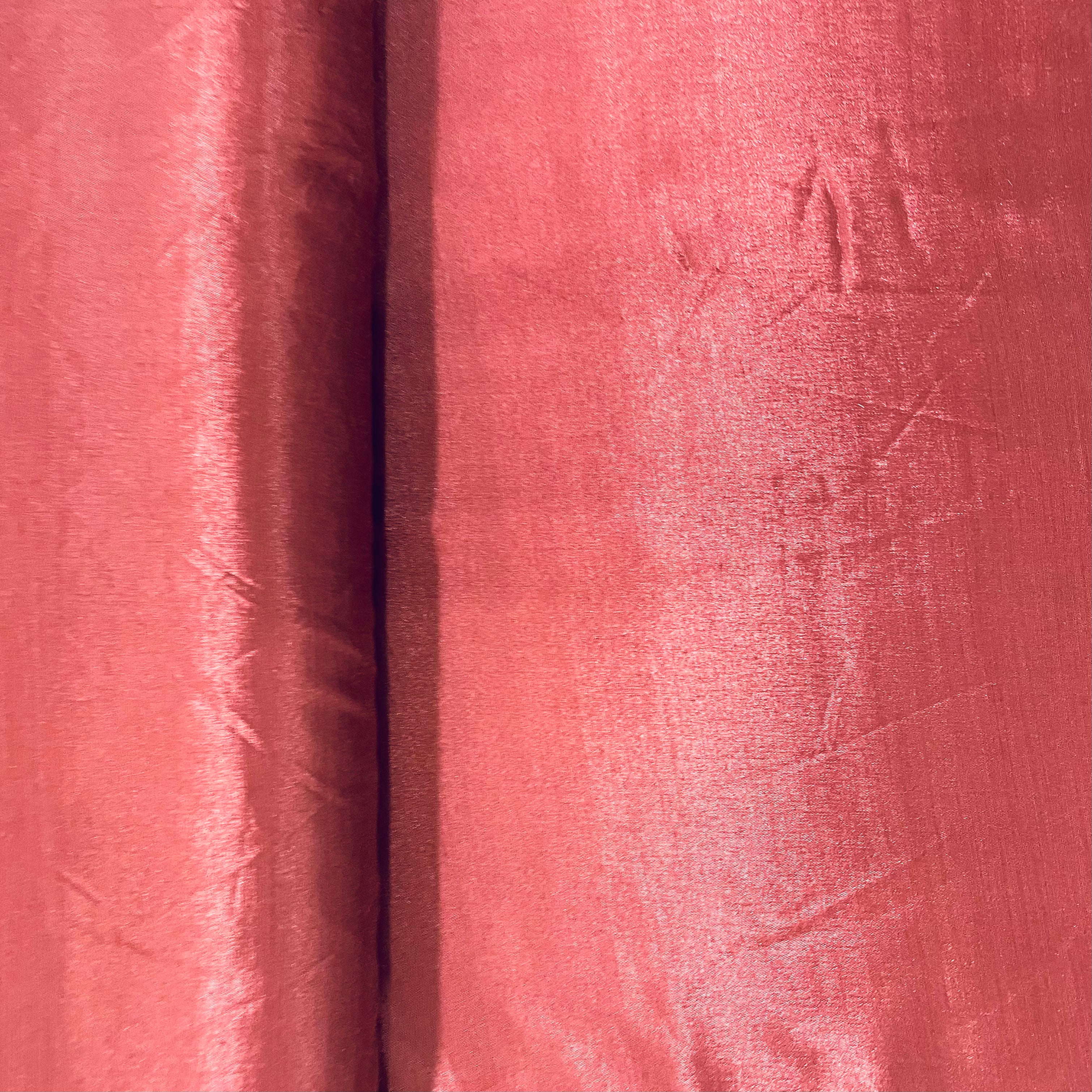Dark Brown Solid Santoon Fabric - TradeUNO