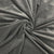 Metal Grey Solid Velvet Fabric - TradeUNO