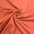 Slenna Brown Solid Georgette Fabric - TradeUNO