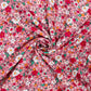 Pink With Multicolor Floral Print Rayon Fabric - TradeUNO