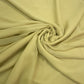 Khaki Solid Georgette Fabric - TradeUNO