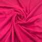 Queen Pink Solid Georgette Fabric - TradeUNO