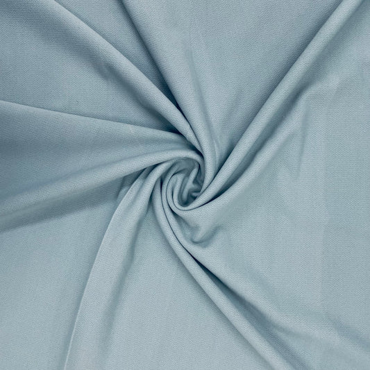 Scuba Sea Green Solid Banana Crepe Fabric
