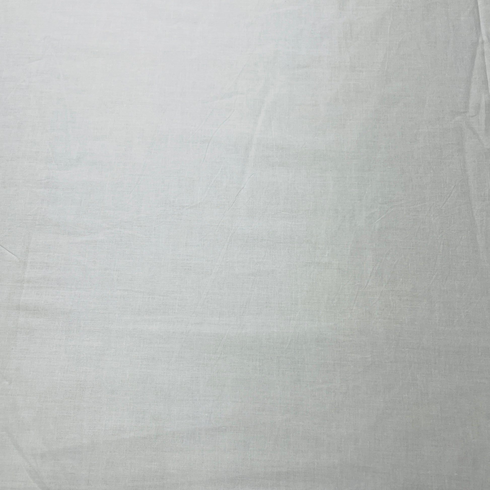 RFD White Solid Cotton Cambric Fabric - TradeUNO