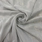 Grey With Golden Lurex Dyeable  Georgette Jacquard Fabric