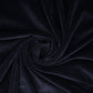 Navy Blue Solid Viscose Velvet Fabric Trade UNO